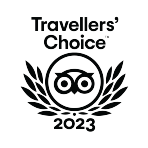TripAdvisor 2023 Travelers Choice means we are in the top 10% of TripAdvisor listing in the world